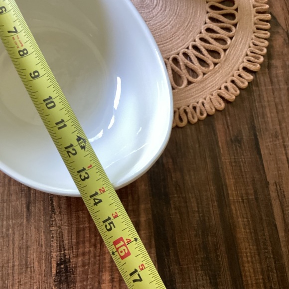 Pier 1 "Flowers" Earthenware Hand Painted Large Serving Bowl - Picture 6 of 8